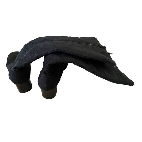 Over The Knee Leather Boots Size 7M Sexy Going Out Party - Picture 7 of 9